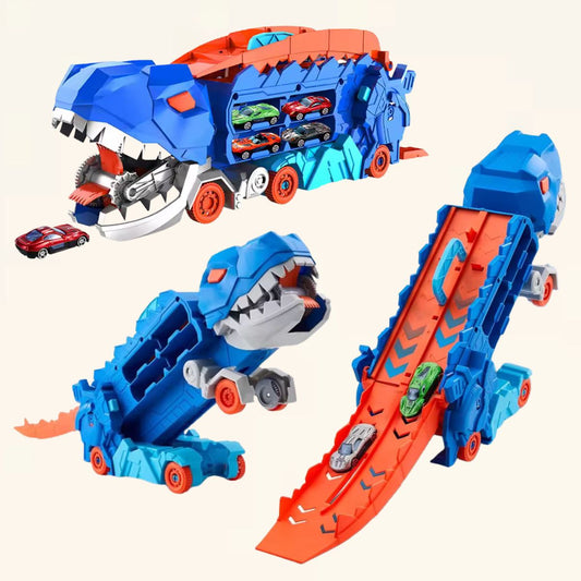 Dinosaur Transport Truck – Perfect Christmas Gift for Kids